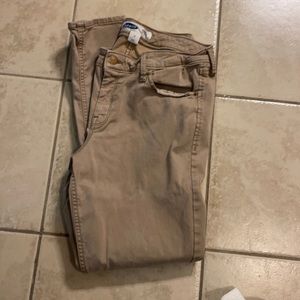 Khaki jeans